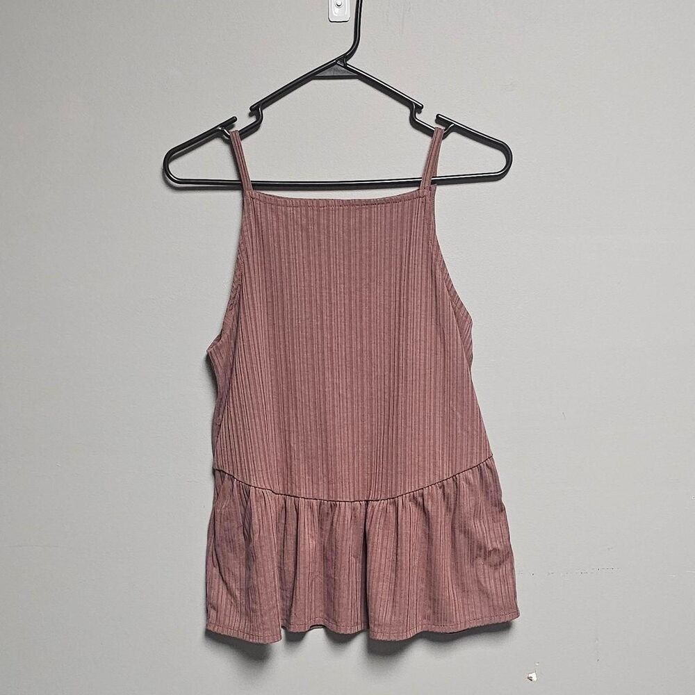 Maurices Women's Pink and Brown Shirt